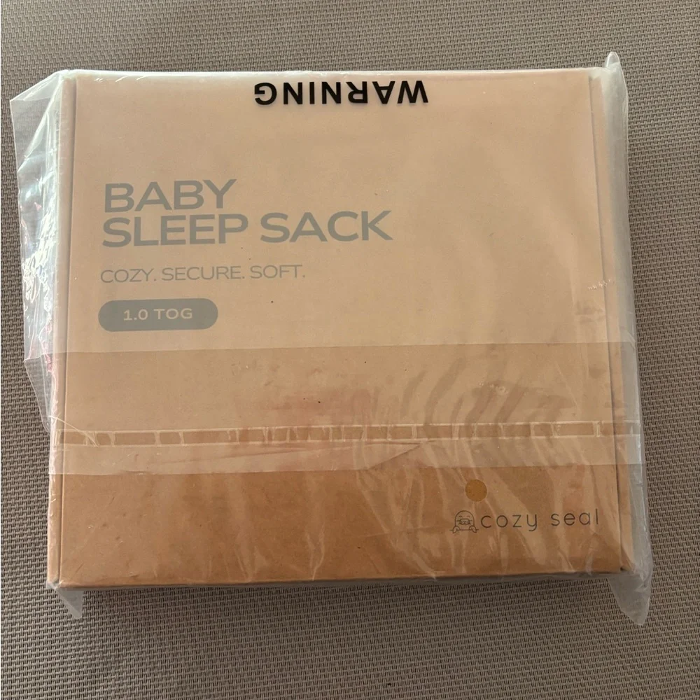 Cozy Seal Sage green Baby Sleep Sack sz S 0-6 months 1 TOG